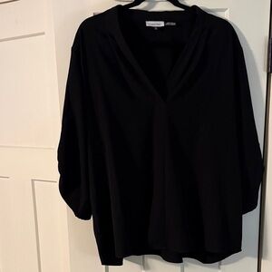 Calvin Klein Elegant Black Blouse